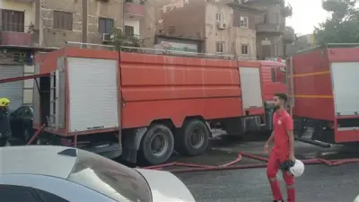 إخماد حريق مخزن فراشة في مصر القديمة دون إصابات.. والتحريات جارية