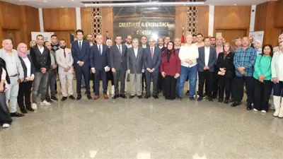 أسامة ربيع والبلشي يفتتحان برنامجًا تدريبيًا مكثفًا للصحفيين بمركز الإبداع والتميز بالإسماعيلية