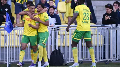 مصطفى محمد ينهي صيامه التهديفي مع نانت بتسجيل هدف في شباك بريست