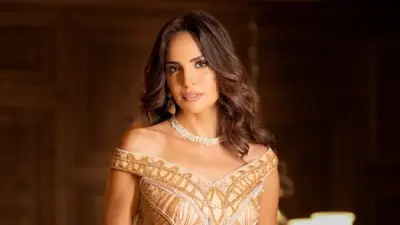 آمال ماهر تتألق بإطلالة ملكية تخطف الأنظار في جلسة تصوير فنية