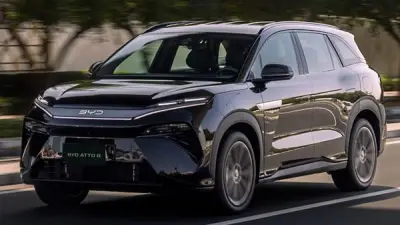 بي واي دي تطلق ATTO 8: سيارة عائلية بـ7 مقاعد وتقنية DM-i المتطورة في مصر