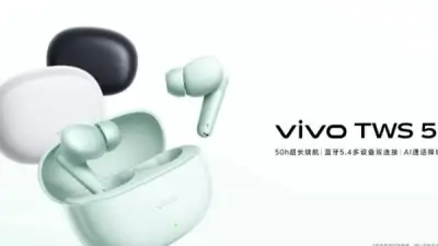 فيفو تطلق سماعة TWS 5i اللاسلكية ببطارية تدوم 11.5 ساعة وبسعر 17 دولارًا