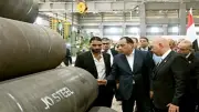 رئيس الوزراء يفتتح مصنع جو ستيل للصلب باستثمارات 45 مليون دولار