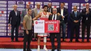 آدم موسى يتوج بجائزة أفضل لاعب في نهائي كأس مصر لكرة السلة بعد تتويج الزمالك