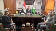 محافظ الجيزة ونقيب التمريض يبحثان دعم الكوادر وتحسين بيئة العمل بالمستشفيات