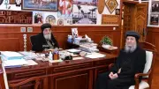 البابا تواضروس يستقبل أربعة من الآباء الأساقفة في المقر البابوي بالقاهرة