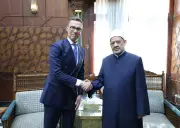 شيخ الأزهر يستقبل رئيس فنلندا: الإنسان اليوم يعاني من فوضى تقود العالم نحو الجنون