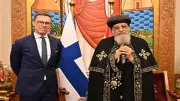 البابا تواضروس الثاني يستقبل رئيس فنلندا ويناشد الدول بالبحث عن بدائل سلمية للحرب