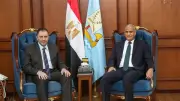 محافظا كفر الشيخ ودمياط يبحثان تعزيز التعاون التنموي وتبادل الخبرات في لقاء رسمي