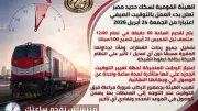 السكك الحديدية تعلن تطبيق التوقيت الصيفي وإضافة وقوف قطارات