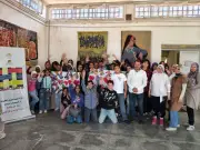 أتوبيس الفن الجميل ينظم جولة تثقيفية للأطفال إلى دار النسجيات بحلوان