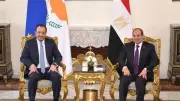 أزمات إيران وغزة تتصدر القمة المصرية القبرصية بنيقوسيا