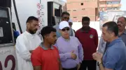محافظ أسوان يفاجئ محطة وقود بدراو ويشدد على الالتزام بمنظومة تداول المواد البترولية
