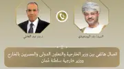 وزير الخارجية يبحث مع نظيره العماني التطورات الإقليمية وخفض التصعيد