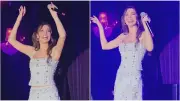 نانسي عجرم تتألق في حفل قبرص وتحتفي بألبومها الجديد