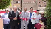 محافظ أسيوط يفتتح ملعبًا أكليريك متعدد الاستخدامات بنادي الشبان المسلمين