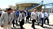 وزيرة الإسكان تتفقد مشروعات مياه الشرب والصرف الصحي في الأقصر
