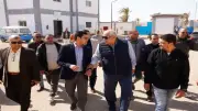 محافظ مطروح يتابع زيادة إنتاج محطة تحلية كليوباترا استعدادا للصيف السياحي
