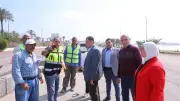 محافظ دمياط يتفقد تطوير الطريق الشرقي برأس البر استعداداً لموسم الصيف