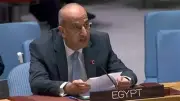 مندوب مصر بمجلس الأمن يطالب بسرعة انسحاب القوات الإسرائيلية من سوريا ولبنان
