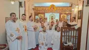 الأنبا ميخائيل يترأس القداس الشهري لمرتلي إيبارشية حلوان والمعصرة