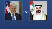 محمد بن زايد وترامب يبحثان تطورات المنطقة عبر الهاتف ويستعرضان العدوان الإيراني