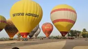 الأقصر توقف رحلات البالون الطائر احترازياً رغم استقرار الطقس لضمان سلامة السائحين