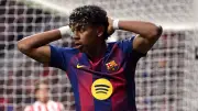لامين يامال يغادر الملعب غاضبًا بعد فوز برشلونة على أتلتيكو مدريد في الدوري الإسباني
