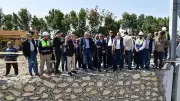 وزير الري يتفقد إنشاء سحارة أبنهس الجديدة ضمن مشروع تأهيل المنشآت المائية