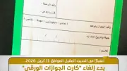 بدء إلغاء كارت الجوازات الورقي للمصريين في مطار القاهرة الدولي اعتبارًا من السبت