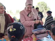 رئاسة القومية للطفولة والأمومة تشارك أطفال المنوفية الاحتفال بعيد القيامة