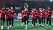 الأهلي يختتم استعداداته لمواجهة سموحة في الدوري المصري الممتاز