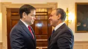 وزير الخارجية الأمريكي مارك روبيو يستقبل نظيره المصري بدر عبد العاطي في واشنطن