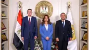 وزيرة التنمية المحلية توقع عقدًا لإنشاء منظومة رصد جوي ذكي باستخدام الدرونز لأول مرة