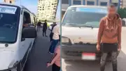 القبض على سائق ميكروباص بالدقهلية لطلب أجرة زيادة ومخالفات مرورية