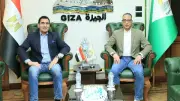 محافظ الجيزة يستقبل وزير الشباب لتفقد المنشآت الرياضية والشبابية بالمحافظة