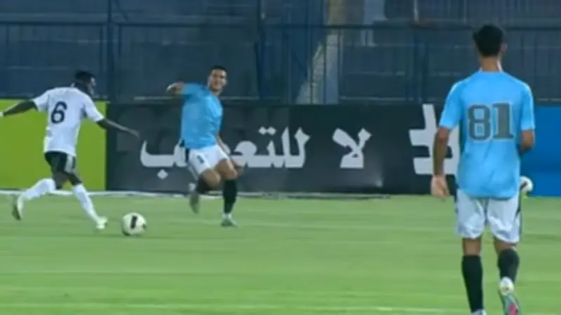 التعادل الإيجابي 1-1 يحسم الشوط الأول بين غزل المحلة وزد