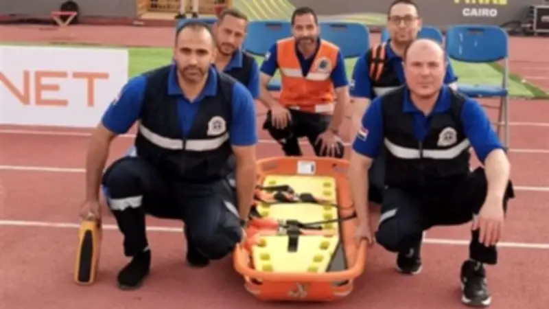 هيئة الإسعاف تؤمن نهائي كأس الكونفدرالية بـ10 سيارات عناية مركزة
