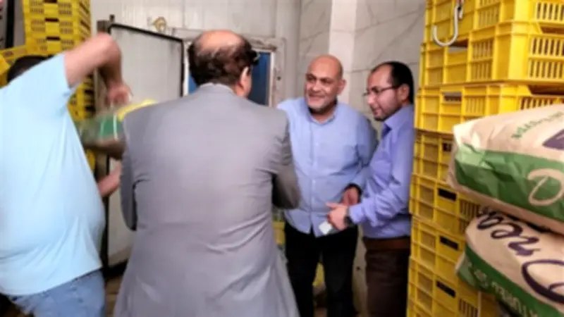 ضبط 10 أطنان لحوم ودواجن فاسدة في ثلاجة غير مرخصة بشبرا الخيمة