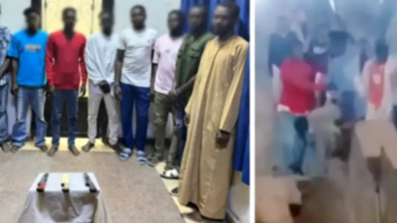 القبض على 11 أجنبيا تشاجروا بأسلحة بيضاء في أسوان
