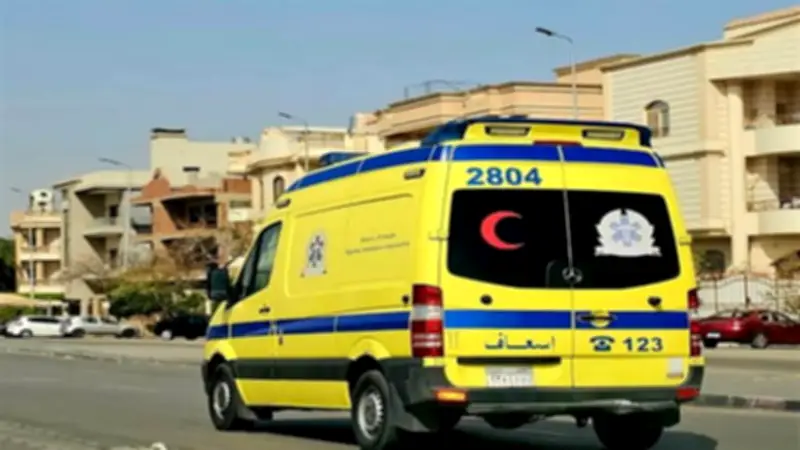 إصابة 13 شخصًا في انقلاب ميكروباص على الطريق الصحراوي بالمنيا
