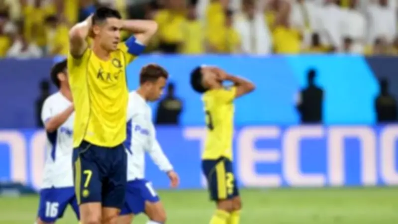 رونالدو ينهار والنصر يسقط من جديد.. 14 بطولة ضائعة تكشف لعنة النهائيات