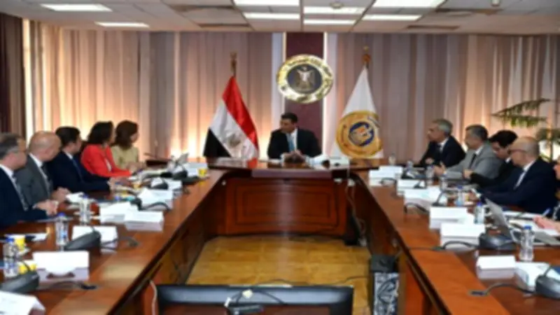 وزير الصناعة يبحث مع مجموعة تركية إقامة مشروع زجاجي بـ150 ألف متر