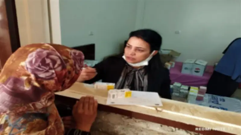 1595 مواطناً استفادوا من قافلة طبية مجانية في القرى الأكثر احتياجاً بالدقهلية