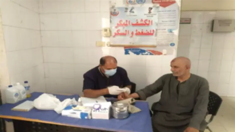 تقديم 1623 خدمة طبية مجانية لأهالي قرية بالمنيا ضمن حياة كريمة