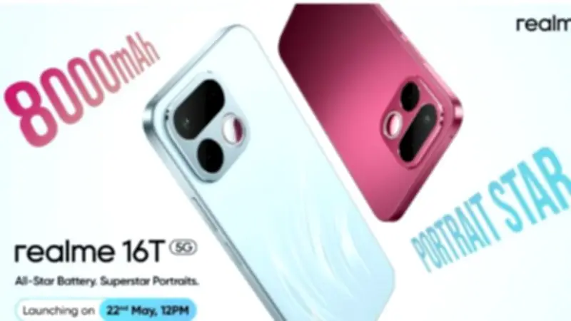 مواصفات هاتف ريلمي 16T قبل إطلاقه الرسمي في 22 مايو