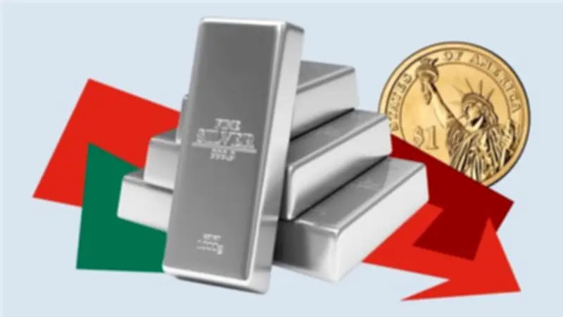 ارتفاع مؤشر الفضة بنسبة 1.70% في التداولات العالمية اليوم