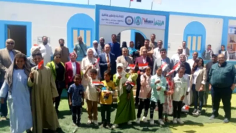 تسليم 20 منزلاً مطوراً للأسر الأولى بالرعاية في قرية الطوناب بأسوان