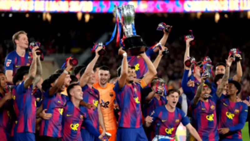ميسي يهنئ برشلونة بلقب الليجا بعد 20 دقيقة من التتويج