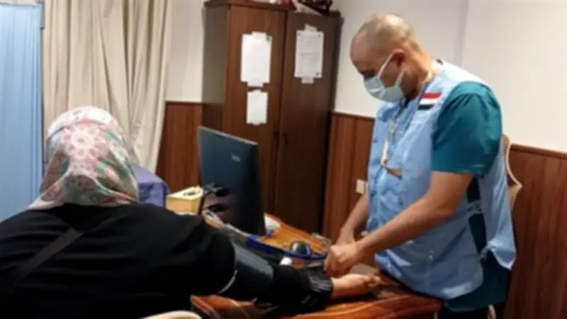 تقديم 20 ألف خدمة طبية للحجاج المصريين عبر عيادات البعثة الطبية في الأراضي المقدسة